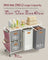 Laundry Hamper - Fabric - Dove Grey - 4 Compartments