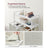 Laundry Basket - Fabric - White - 2 Shelves with 2 Removable Bags