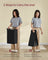 Laundry Basket - Wood - Rustic Brown and Black - 3 Removable Bags and 2 Shelves