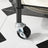 5-Tier Metal Storage Cart - Black - Rolling Utility Trolley with Handles and Brakes