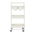 3 Tiers Mobile Trolley - 13L - Steel - Rolling Cart