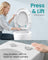 O-Shaped Toilet Seat - 17.4L - Duroplast