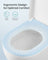 Elongated D-Shaped Soft-Close Toilet Seat - 18.1L x 14.2W - Duroplast