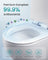 Elongated D-Shaped Toilet Seat - 30L - Duroplast