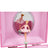 Musical Jewellery Box - Wood - Pink - Unicorn Theme with Pullout Drawer
