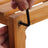 Adjustable Bamboo Storage Shelf - Natural - 3-Tier Design for Bathroom