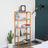 Bamboo Storage Shelf - 5-Tier - Natural - Multi-Purpose for Hallway