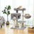 Cat Condo - Beige - Sisal & Plush