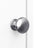 Wall Storage Cabinet - Wood - White - With Open Compartment and Adjustable Shelf