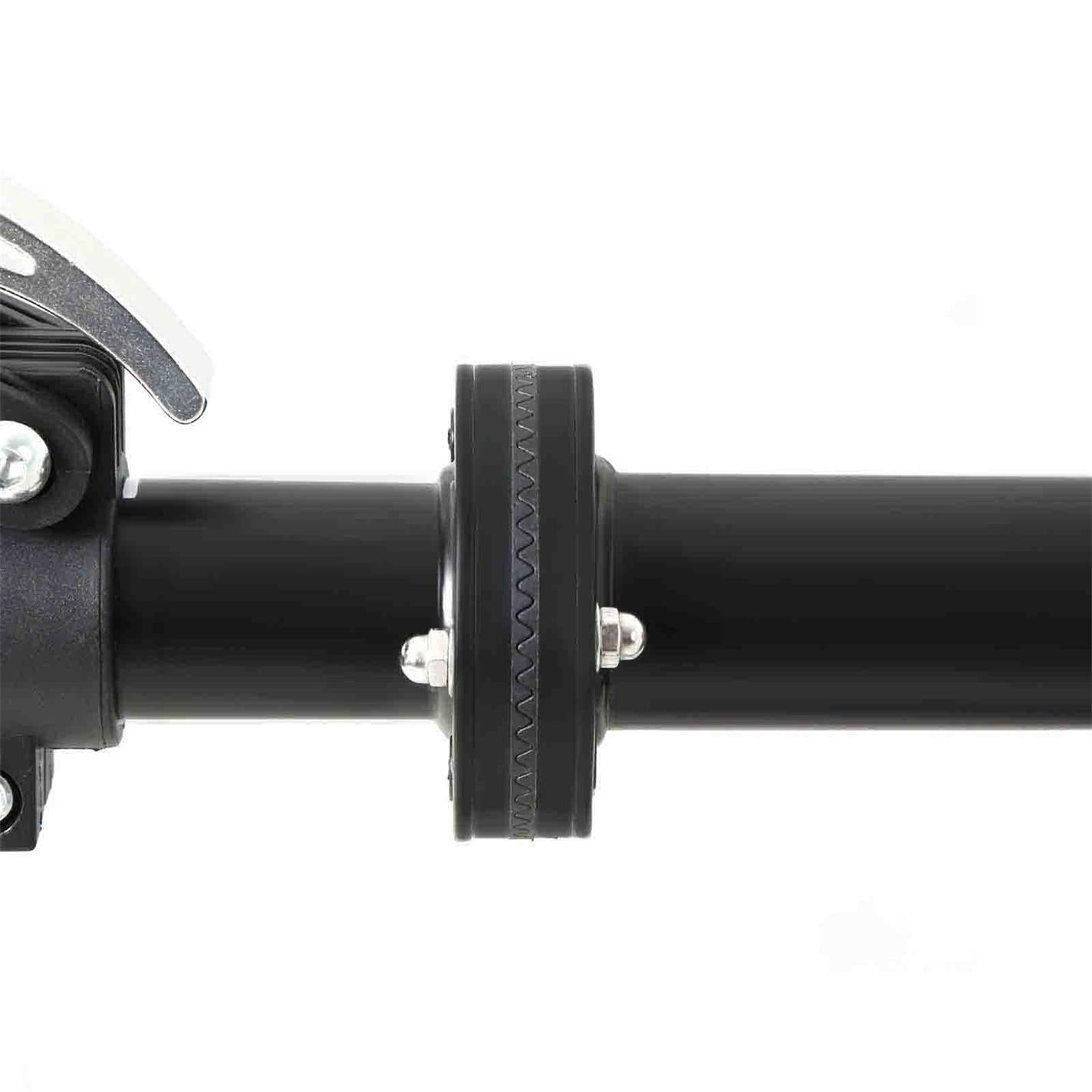 Bike Repair Stand - Steel - Black - Portable with Magnetic Tool Tray