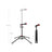 Bike Repair Stand - Steel - Black - Portable with Magnetic Tool Tray