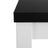 Computer Desk - Wood - Black - Spacious Desktop for Better Organization