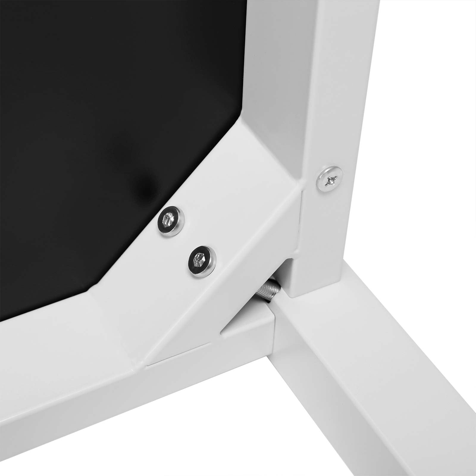 Computer Desk - Wood - Black - Spacious Desktop for Better Organization