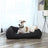 Dog Sofa Bed - Fabric - Black - XXL