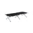 Folding Camping Bed - Metal - Black - TÜV Rheinland Tested 260 kg Load Capacity