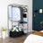 Folding Fabric Wardrobe - Fabric - Black - Extra Large Design 175 x 110 x 45 cm
