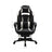 Office Chair - Faux Leather - Black and Red - Ergonomic Design with Footrest and Lumbar Support