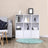 Bookcase - White - Wooden