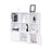 Bookcase - White - Wooden