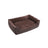 Dog Bed - Fabric - Brown - Washable with Removable Cover