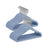 Baby Hangers - Velvet - Light Pink - Pack of 50 with Rose Gold Hooks