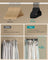 Velvet Hangers - Velvet - Cloud White - Set of 50 with Non-Slip Design and Rose Gold Swivel Hook