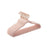 Set of 20 Velvet Hangers - Pink - Thin and Durable with 360° Swivel Hooks