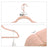 Set of 20 Velvet Hangers - Pink - Thin and Durable with 360° Swivel Hooks