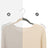 50 Velvet Non-Slip Coat Hangers - Grey - Durable Thin Design with 360° Swivel Hooks