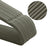50 Velvet Non-Slip Coat Hangers - Grey - Durable Thin Design with 360° Swivel Hooks