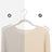 Set of 30 Velvet Hangers - 360° Swivel Hooks - White