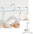 Set of 50 Velvet Non-Slip Hangers - White - Durable with 360° Swivel Hooks