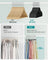 Pack of 50 Velvet Baby Hangers - Ink Black - Non-Slip Design with Silver Hooks