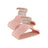 Baby Hangers - Velvet - Light Pink - Pack of 50 with Rose Gold Hooks