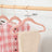 Baby Hangers - Velvet - Light Pink - Pack of 50 with Rose Gold Hooks