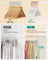 Pack of 30 Velvet Baby Hangers - Velvet - Cloud White - Non-Slip Design