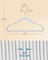 Pack of 30 Velvet Baby Hangers - Velvet - Cloud White - Non-Slip Design