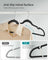 Velvet Hangers - Pack of 20 - Velvet - Ink Black - Non-Slip Design with Shoulder Notches and Trouser Bar