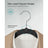Velvet Hangers - 30-Pack - Black - Non-Slip Design with Shoulder Notches and Trouser Bar
