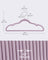 50-Pack Velvet Hangers - Velvet - Black - Non-Slip with Shoulder Notches and Trouser Bar