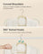 Velvet Hangers - 50-Pack - Sand Beige - Non-Slip Design with 360° Swivel Hook