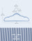 Velvet Hangers - 50-Pack - Pale Blue - Non-Slip Design with Shoulder Notches and Trouser Bar