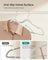 Velvet Hangars - Velvet - Cloud White - Non-Slip