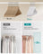 Velvet Hangars - Velvet - Cloud White - Non-Slip