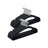 Set of 50 Velvet Hangers - Velvet - Ink Black - Non-Slip with Rose Gold Swivel Hook
