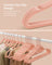Clothes Hangers - Velvet - Black - Non-Slip Design with Rose Gold Swivel Hook