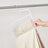Set of 4 Non-Slip Trousers Hangers - Metal - Black