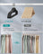 Plastic Hangers - Black - Non-Slip Design