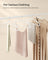 Pack of 50 Heavy Duty Plastic Hangers - White - Non-Slip Design