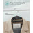 Set of 20 Plastic Hangers - Plastic - Black and Brown - Thin Space Saving with 360° Rotating Hook